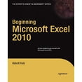 thumbnail image 1 of Beginning Microsoft Excel 2010 (Expert's Voice), 1 of 1