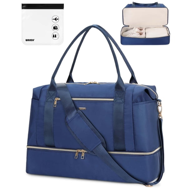Bolsa de viaje WANDF para Spirit Airlines de 45 x 35 x 20 cm con bolsillo húmedo