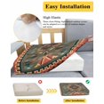 thumbnail image 5 of Vintage Southwest Couch Cushion Covers Stretch, Washable Sofa Seat Covers Individual Seat Cushion Sofa Slipcovers Ethnic Modern Geometric Couch Cover Furniture Protector S-3PCS, 5 of 6