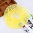 thumbnail image 4 of Gorro de ducha para baño, 3 unidades, impermeable, con puños elásticos, gorro de ducha para baño, gorro de ducha con características de vanguardia, 4 of 9