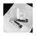 thumbnail image 3 of Solid Color Adhesive Bluetooth-compatible Earphone Sticker Decal Skin for AidPods-Emerald Green, 3 of 5