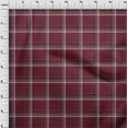 thumbnail image 3 of oneOone Organic Cotton Poplin Twill Fabric Tartan Check Printed Fabric 1 Yard 42 Inch Wide, 3 of 4