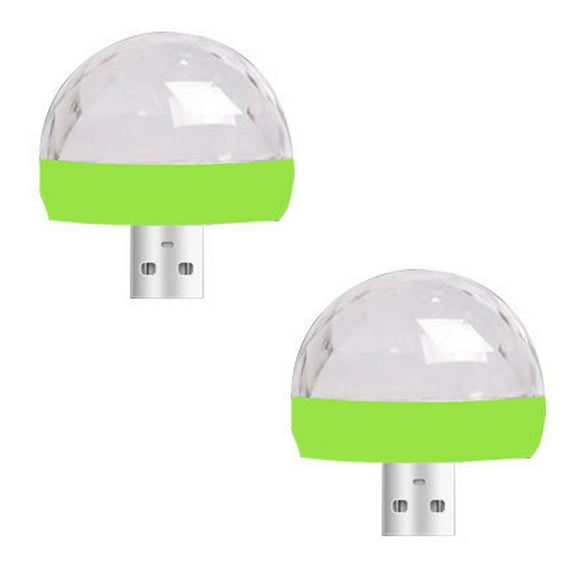 USB Mini Disco Light, Party Lights Ball Sound Activated, DJ Disco Ball Stage Lights