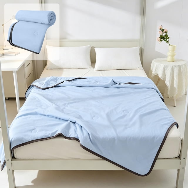 Apmemiss Clearance Soft Skinfriendly Washable Summer Quilt Breathable Summer Airconditioning Quilt