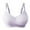 Purple, variant on Wireless Bras for Women No Underwire Supportive Mesh Crossover Bra Seamless Push Up Full Coverage Everyday Bralettes[Black,L]