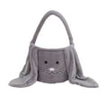 thumbnail image 2 of Mashaouyo Event Party Decor Portable Storage Bow Basket Basket Easter Rabbit Bucket Decoration Home Textile Storage, 2 of 4