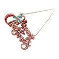 thumbnail image 1 of Bewildely Colgante de madera de Navidad Letras inglesas Adornos colgantes con cuerda de cáñamo Colgador de bayas rojas para el hogar Patio Kits de decoración para fiestas Tipo 2, 1 of 6