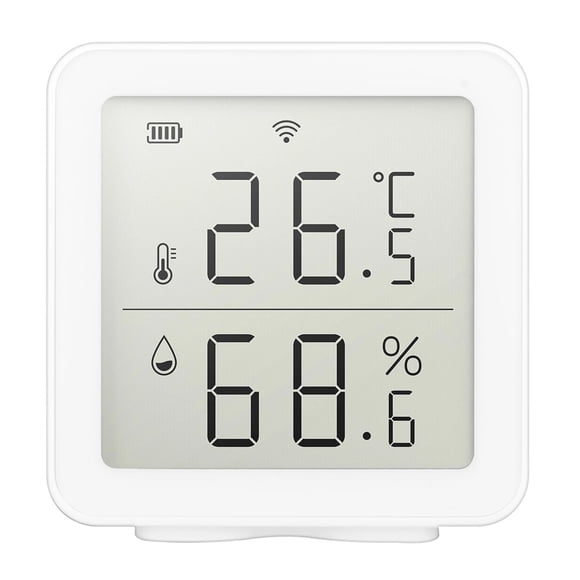 Sidaley Tuya WIFI Sensor de temperatura inalámbrico inteligente para el hogar sistema de escena de automatización del hogar para el Electrónica