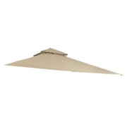 Garden Winds Replacement Canopy Top for The Waterford Gazebo- REPLACEMENT CANOPY TOP COVER ONLY - METAL FRAME NOT INCLUDED