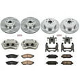 thumbnail image 2 of PowerStop Front and Rear Stock Replacement Brake Pad and Rotor Kit with Calipers Fits: INFINITI Select Models KCOE6237, 2 of 5