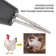 thumbnail image 3 of Desplumadora de aves de corral de mano, máquina desplumadora de pollos portátil, desplumadora de plumas de ganso y pato, desplumadora eléctrica portátil de aves de corral optimizada para la excelencia, 3 of 9