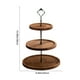 thumbnail image 2 of Soporte De Postres De Madera Soporte navideño de madera para postres (1 unidad, 38 x 25 cm), bandeja Rkxzt, 2 of 8