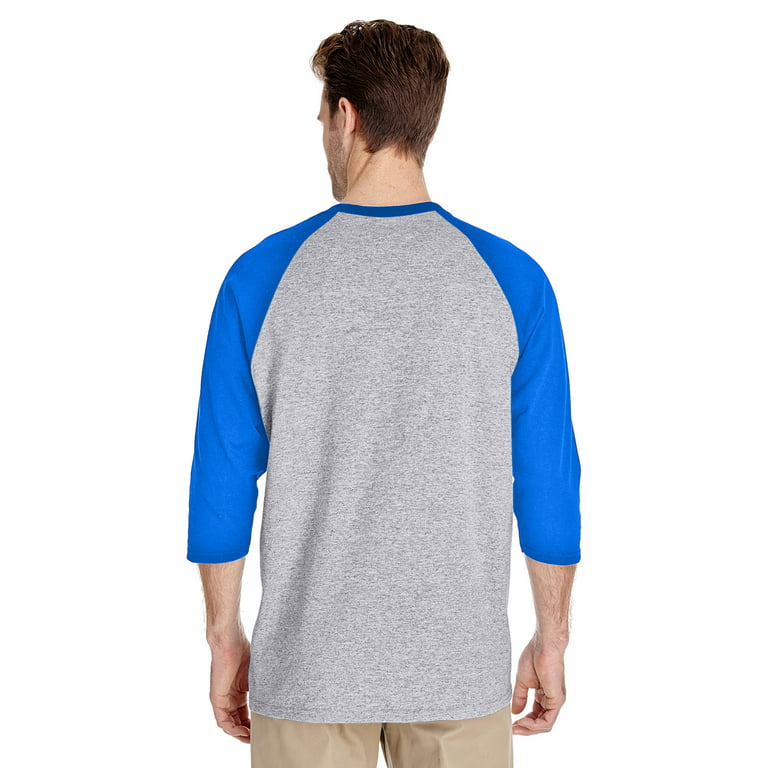 Gildan Adult Heavy Cotton™ 5.3 oz. 3/4-Raglan Sleeve T-Shirt - G570