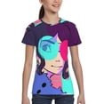 thumbnail image 5 of Gorillaz Youth T-Shirts Graphic Shirts Blouse For Teen Boys Girls Casual Short Sleeve Tee Tops X-Small, 5 of 6