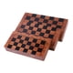 thumbnail image 3 of Juego de ajedrez Juego de ajedrez plegable de madera magnética con tablero de juego de fieltro Table Meterk  Juego de ajedrez, 3 of 7