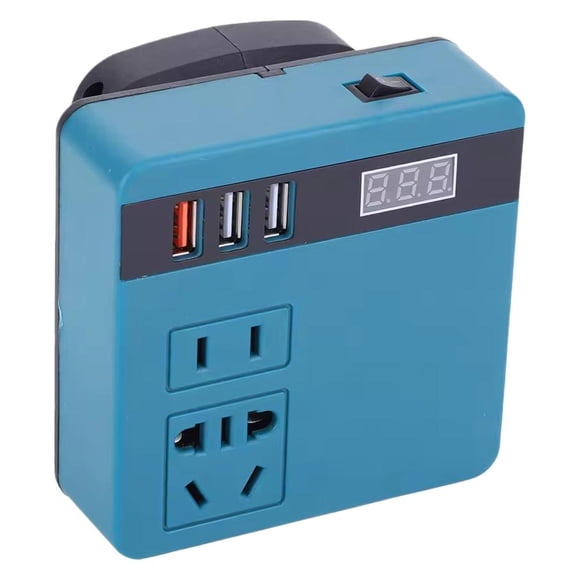 ZOUBAOQ Power Inverter for DeWalts For Makitas18-21V Battery To AC220V Output Inverte