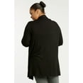 thumbnail image 4 of Sofra Women & Plus Size Lightweight Draped Open Front Rayon Summer Cardigan, 4 of 4