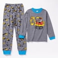 thumbnail image 2 of masbird Little Boys Girls' Pajamas Sets Dinosaur Toddler Pjs Cotton Kids Sleepwear Fall Winter 6-12 Months 12-24 Months 2t 3t 4t 5t 6t 7t 8t 9t Children(Yellow,6-7 Y), 2 of 4