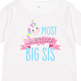 thumbnail image 4 of Inktastic Most Magical Big Sis- Cute Unicorn Girls Long Sleeve Toddler T-Shirt, 4 of 5