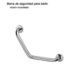 thumbnail image 2 of Barra Seguridad Baño Agarradera Alfa Acero Inoxidable Cromada 43 cm, 2 of 3