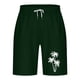 thumbnail image 3 of Mens Casual Shorts Lace-Up Elástico Cintura Bolsillo Ejercicio Fitness Hogar Pantalones de Media Longitud para Diario, 3 of 4