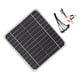 thumbnail image 1 of Panel Solar De 12 V 10 W, Silicio Monocristalino 10 W 12 V Panel Solar Cargador De Batería De Coche Ligero Para Baterías De Teléfonos Móviles Para Acampar, 1 of 7