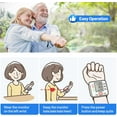 thumbnail image 6 of Wrist Blood Pressure Monitor Digital BP Monitor Rechargeable BP Machine with 2x99 Readings Memory Large LCD Display Voice Broadcast, 6 of 8