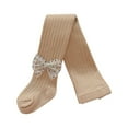 thumbnail image 2 of ATOGUTA Winter Tight for Girls Size 1T-12 Soft Tights Ballet Uniform Student School Tight Khaki, 2 of 3