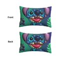 thumbnail image 2 of Funda de almohada rectangular con diseño de puntada, suave y acogedora, con cremallera oculta, para cama, sofá, decoración del hogar, 20 x 30 pulgadas, 2 of 8