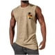 thumbnail image 1 of Hombres Sudadera Casual Cuello Redondo Tanque Deportivo sin Mangas, 1 of 4