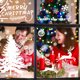 thumbnail image 4 of 9 hojas de pegatinas navideñas autoadhesivas para decoración de ventanas con copos de nieve, 4 of 5