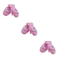 thumbnail image 4 of Ounissouiy 6 pares de manoplas para niños, impermeables, de invierno, diseño práctico con gancho, equipo deportivo, regalos, patrones gruesos, Type1 NO1, 4 of 6