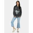 thumbnail image 2 of Self Esteem Women’s Mineral Washed Graphic Sweatshirt, Sizes S-XL, 2 of 5