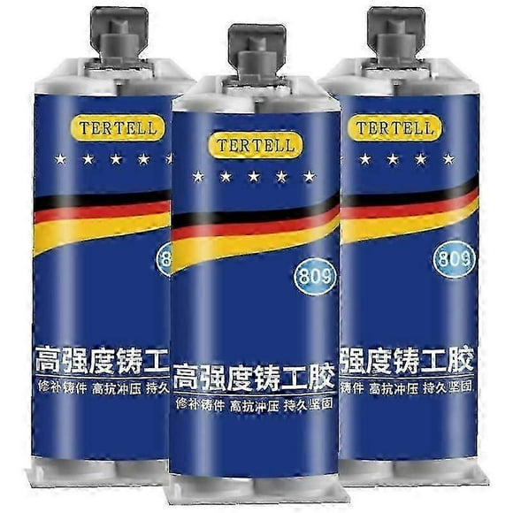 New Metal Glue - Weld Metal Repair Glue Glue Cast Iron High Strength Repairing Adhesive Heat Resistance Cold Weld Industrial Repair 85g Tw