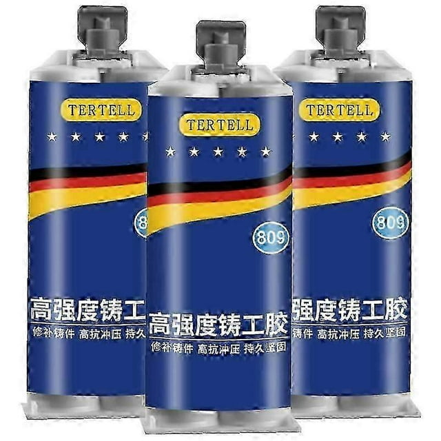 New Metal Glue - Weld Metal Repair Glue Glue Cast Iron High Strength Repairing Adhesive Heat Resistance Cold Weld Industrial Repair 85g Tw