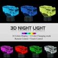 thumbnail image 4 of 3D Night Light Fire Fighting Illusion Lamp with Re, 4 of 5