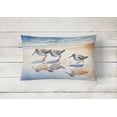 thumbnail image 2 of Carolines Treasures DAC7528PW1216 16 x 12 in. Sandpipers Throw Pillow, 2 of 4