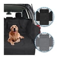 thumbnail image 1 of Forro De Carga para Perros, Antideslizante, Impermeable, Antiarrugas, Forro para Perros, Antiarañazos, Resistente Al Desgarro, Lavable, Alfombrilla para Cubierta De Maletero, Universal para Coche TR NEGRO 132 x 99 x 43 cm JM, 1 of 5