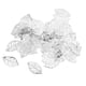 thumbnail image 2 of 100 Piezas de Hojas de árbol Perforadas, Colgante con , Fabricación de Joyas, Accesorios de Bricolaje Blanco plateado, 2 of 9