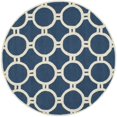 thumbnail image 4 of SAFAVIEH Cambridge CAM145G Navy Blue / Ivory Rug, 4 of 10