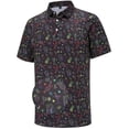 thumbnail image 4 of CONZONE Men's Polo Shirt Short Sleeve Casual Polo Shirts For Men Graphic Collared Cozy Summer Golf Shirts, 4 of 4