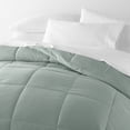 thumbnail image 6 of Breathable Cool Comforter All Season Lightweight Down-Alternative Solid Eucalyptus Green for King Size Bedding by Comfort Canopy, 6 of 9