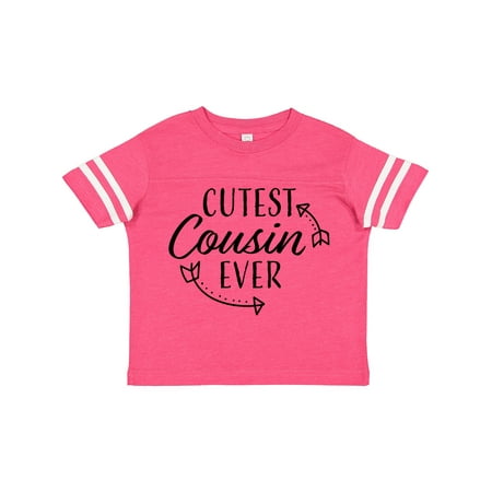 

Inktastic Cutest Cousin Ever with Arrows Gift Toddler Boy or Toddler Girl T-Shirt
