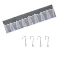 thumbnail image 4 of Bolsillo de almacenamiento, práctico y sencillo soporte para zapatos para colgar, organizador de almacenamiento para cabecera, para dormitorios y, 4 of 9
