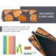 thumbnail image 5 of Easygdp Various Oranges para Estuche de Lápices de Cuero, Estuche de Papelería de Cuero, Estuche de Gran Capacidad con Cremallera, 5 of 7