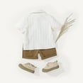 thumbnail image 5 of Boys' Button Down Shirts White Polo Shirts for Boys Boys Formal Shirt Boy Uniform Shirts Boys Girls Fashion, 5 of 9