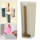 thumbnail image 1 of Caja de almacenamiento multiusos Bolsas de comestibles Titular Contenedores decorativos Dispensador con tapa Montaje en pared para despensa Hogar Beige perfecl Estuche de almacenamiento, 1 of 8
