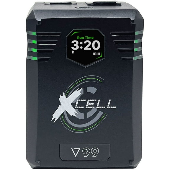 Core SWX XCell 99 99Wh Lithium-ion Battery with ColorID OLED Display, V-Mount