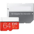 thumbnail image 3 of (2 pack) Brand New Generic 64GB MicroSDXC UHS-1 Memorycard With Adapter, 3 of 6