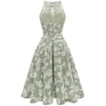 thumbnail image 3 of Vestido Bbonlinedress Summer Floral Green para mujer 3XL, 3 of 6